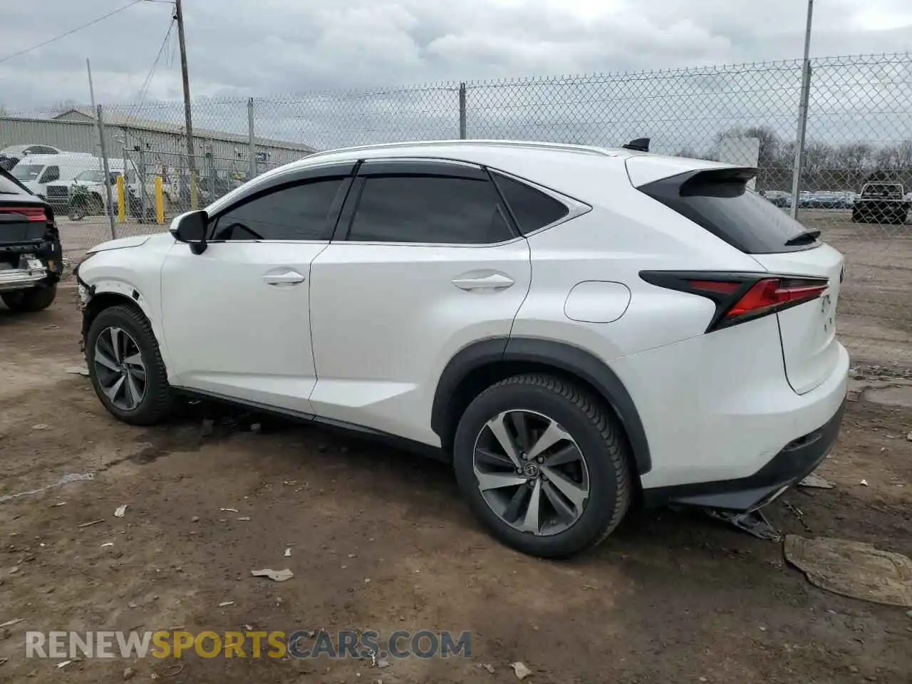2 fotografías del automóvil dañado JTJGARDZ6L5010903 LEXUS NX 2020