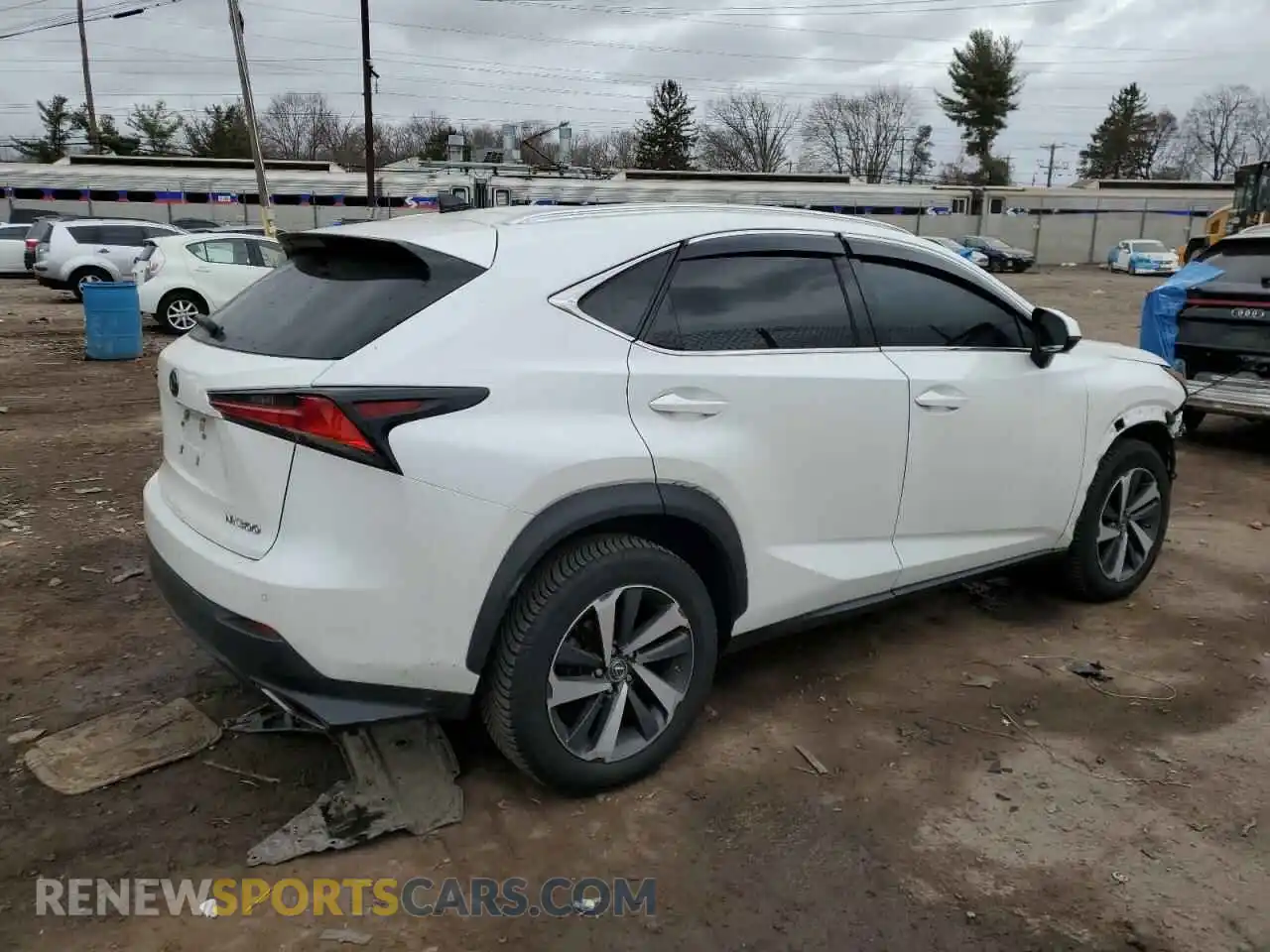 3 fotografías del automóvil dañado JTJGARDZ6L5010903 LEXUS NX 2020