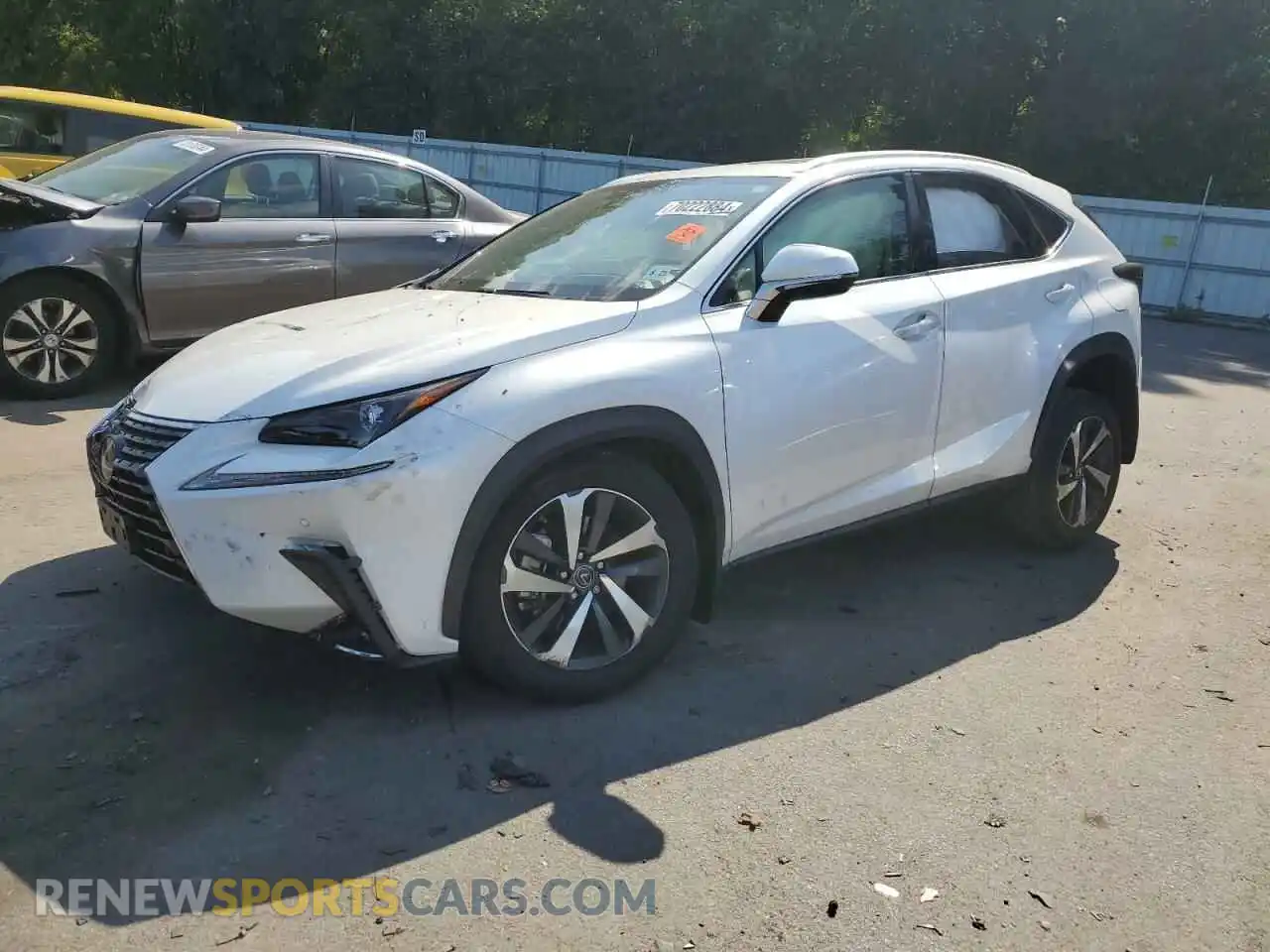 1 Photograph of a damaged car JTJGARDZ6L5016409 LEXUS NX 2020