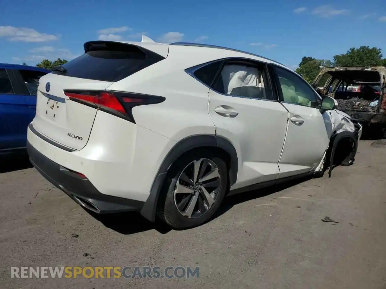 3 Photograph of a damaged car JTJGARDZ6L5016409 LEXUS NX 2020