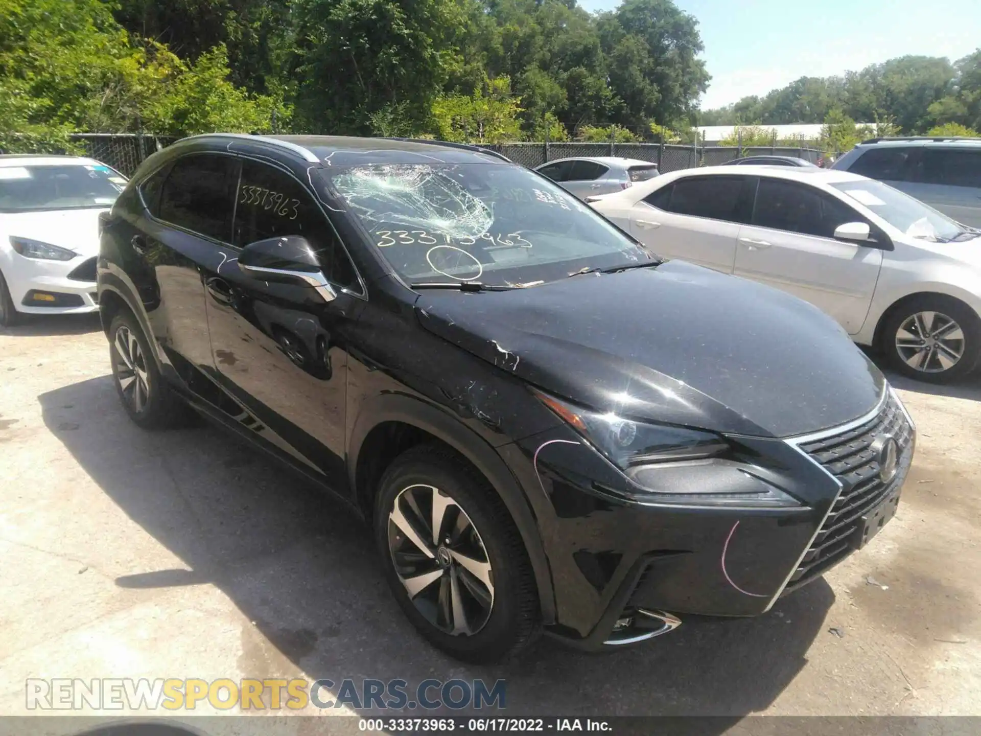 1 fotografías del automóvil dañado JTJGARDZ7L2226681 LEXUS NX 2020