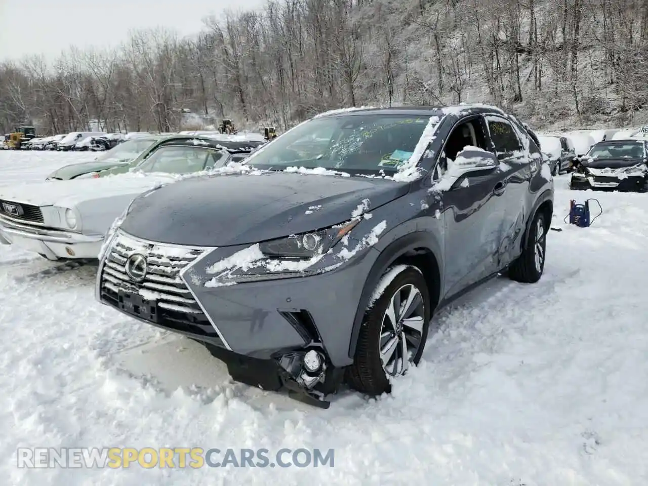 2 Photograph of a damaged car JTJGARDZ7L5010442 LEXUS NX 2020