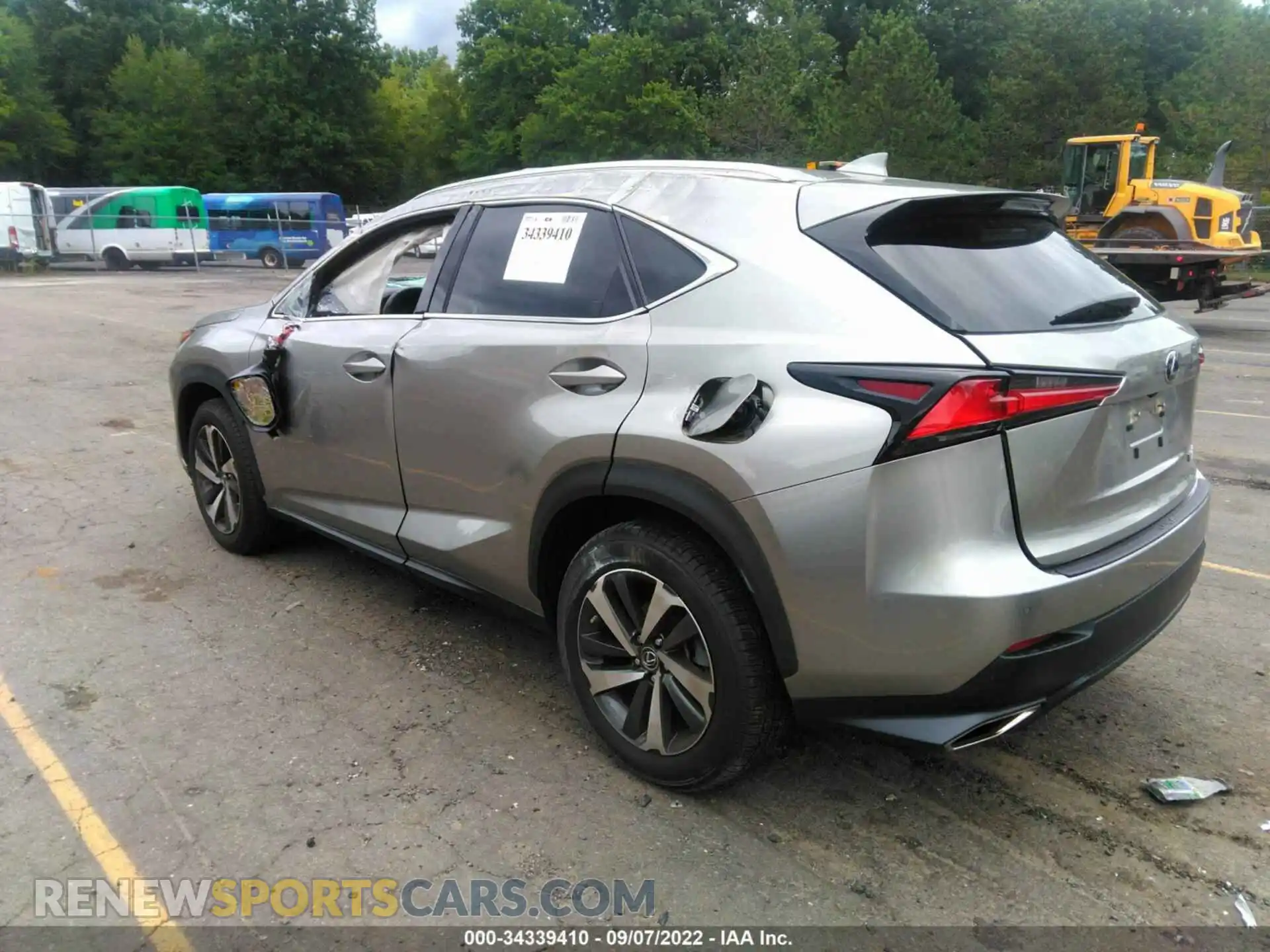3 Photograph of a damaged car JTJGARDZ7L5012773 LEXUS NX 2020