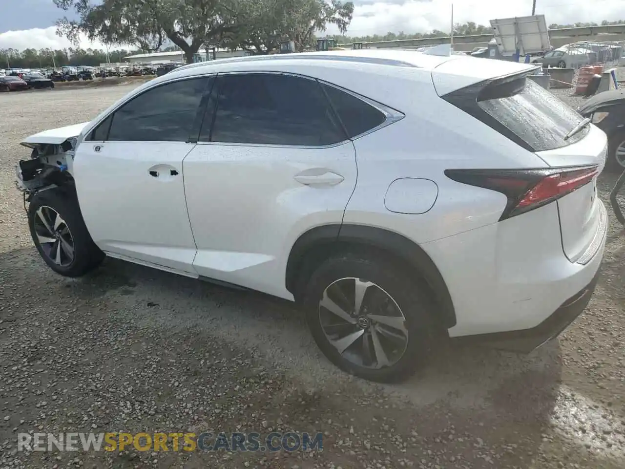 2 fotografías del automóvil dañado JTJGARDZ7L5015558 LEXUS NX 2020