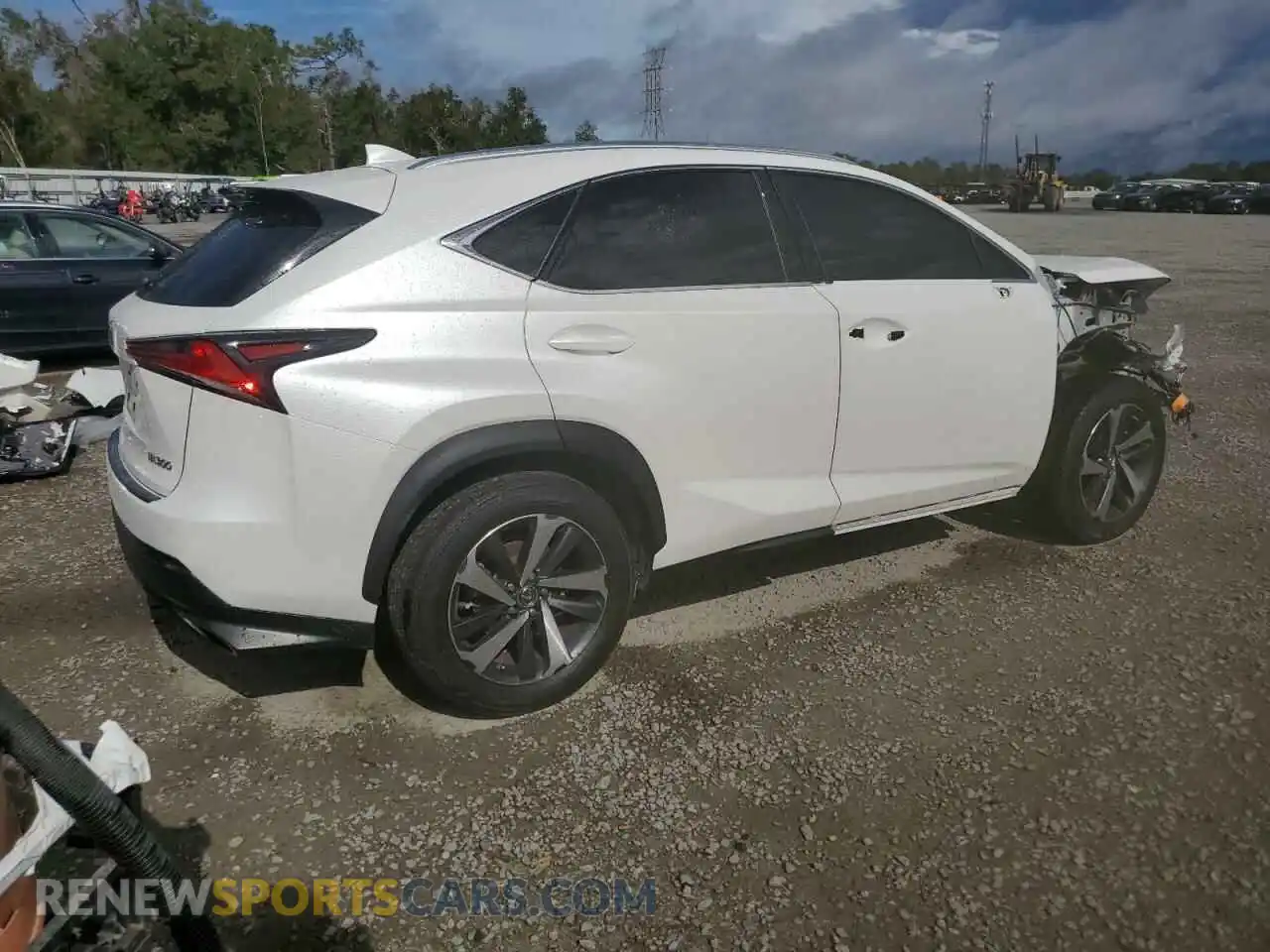 3 fotografías del automóvil dañado JTJGARDZ7L5015558 LEXUS NX 2020