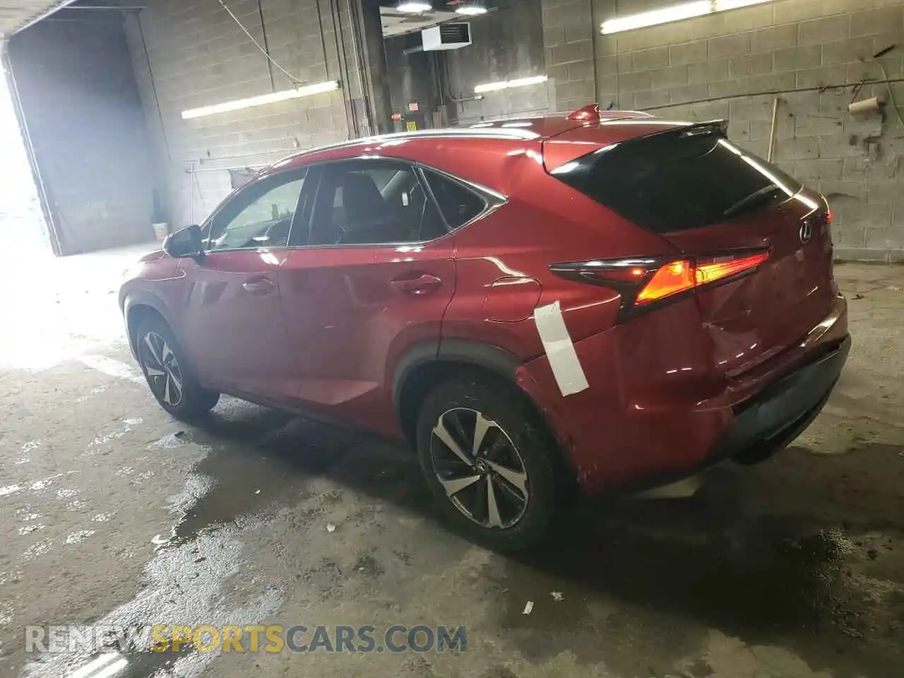 2 fotografías del automóvil dañado JTJGARDZ7L5018167 LEXUS NX 2020