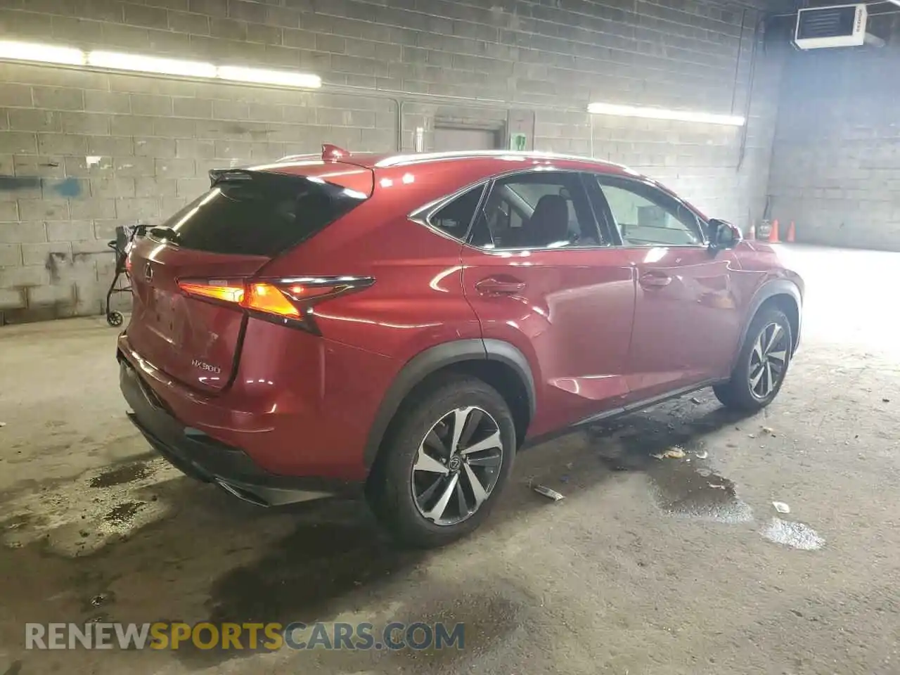 3 fotografías del automóvil dañado JTJGARDZ7L5018167 LEXUS NX 2020