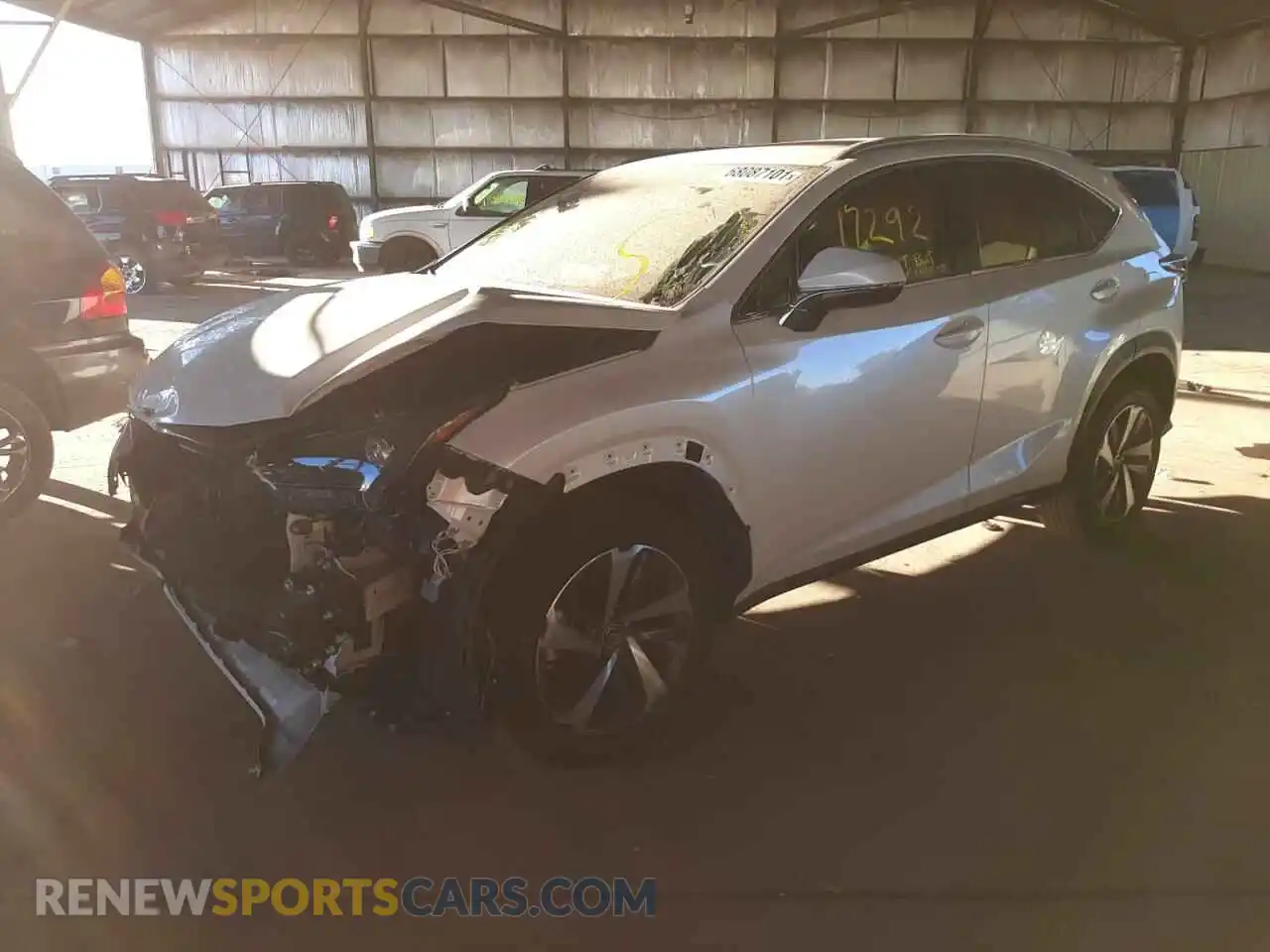 2 Photograph of a damaged car JTJGARDZ8L5003709 LEXUS NX 2020