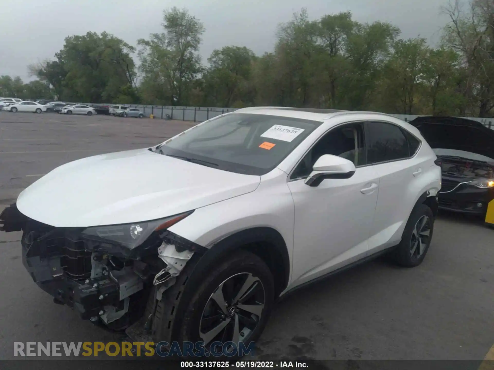 2 Photograph of a damaged car JTJGARDZ8L5011518 LEXUS NX 2020