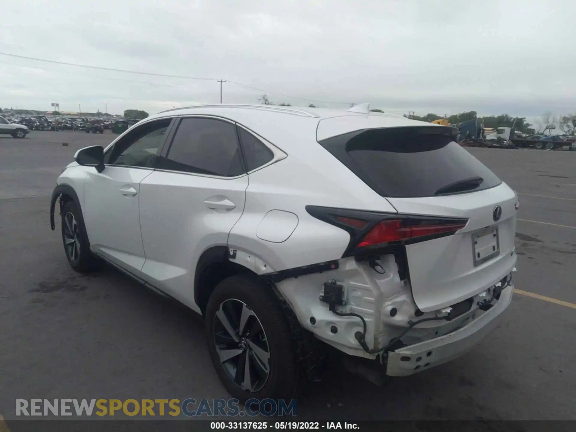 3 Photograph of a damaged car JTJGARDZ8L5011518 LEXUS NX 2020