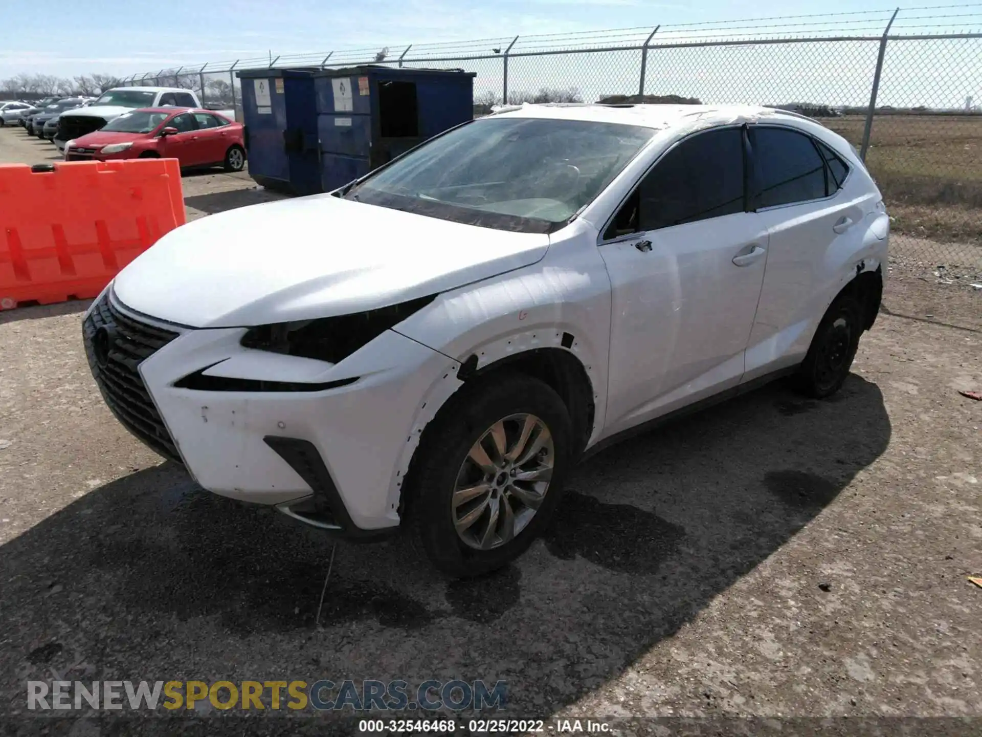2 Photograph of a damaged car JTJGARDZ8L5012409 LEXUS NX 2020
