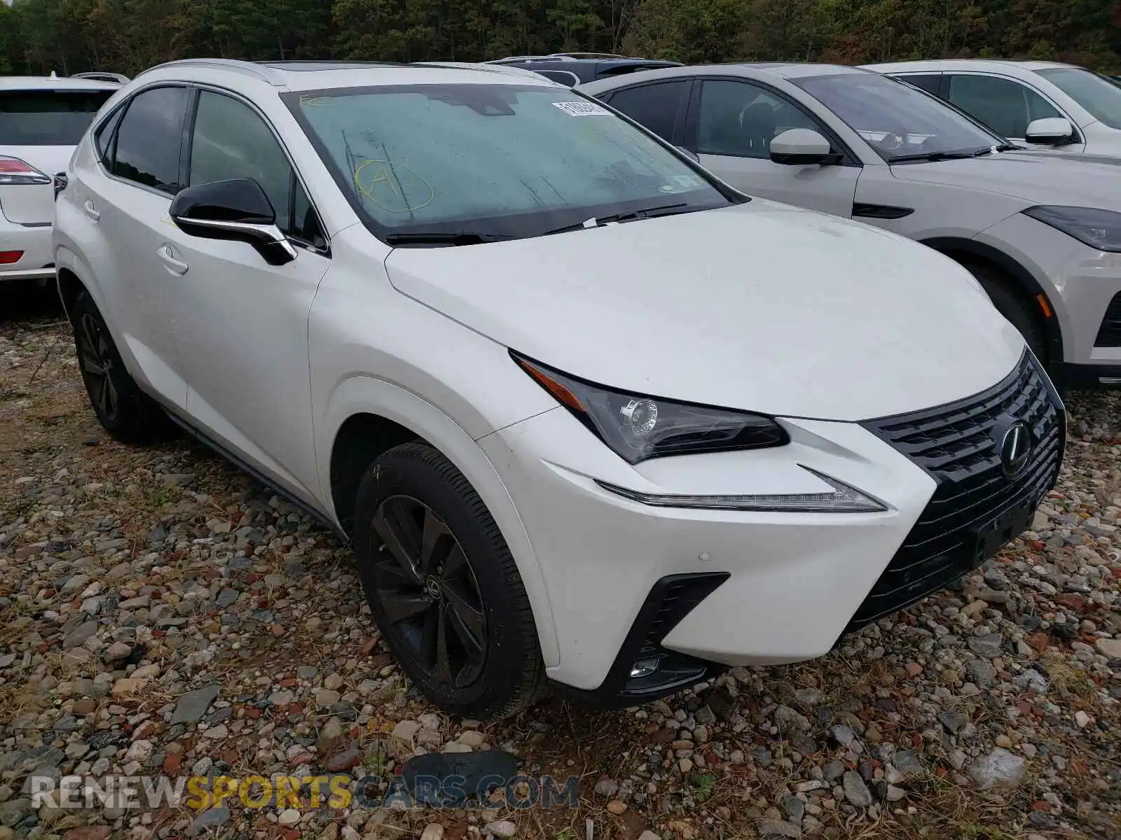 1 Photograph of a damaged car JTJGARDZ9L2228920 LEXUS NX 2020