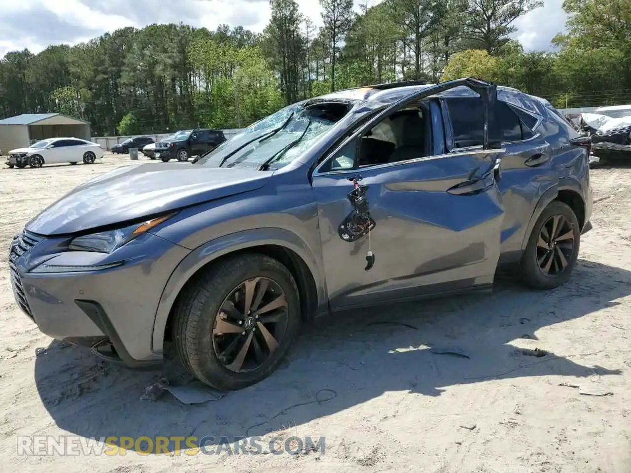 1 Photograph of a damaged car JTJGARDZ9L2229078 LEXUS NX 2020