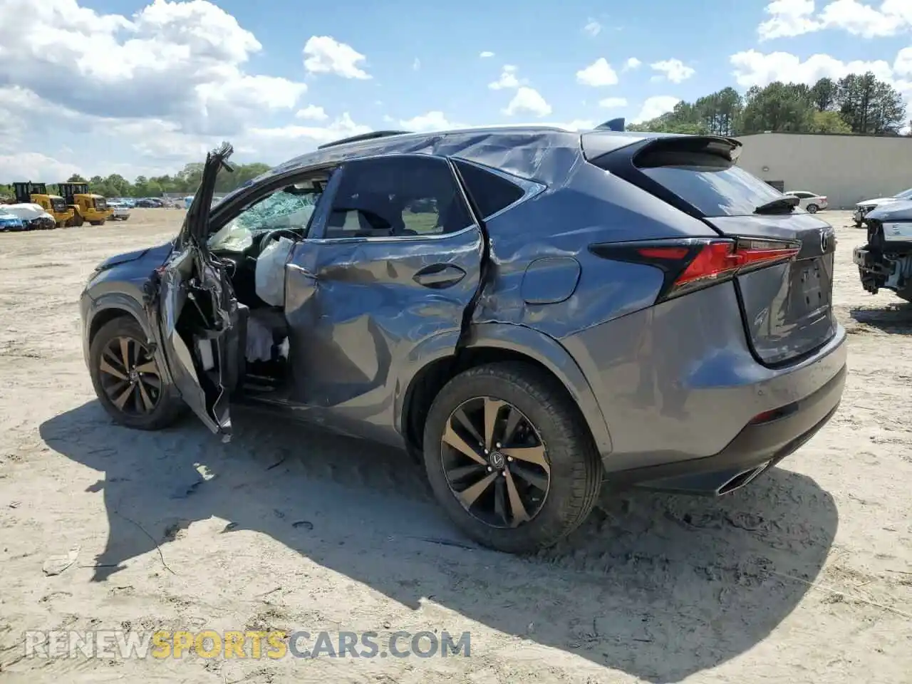 2 Photograph of a damaged car JTJGARDZ9L2229078 LEXUS NX 2020