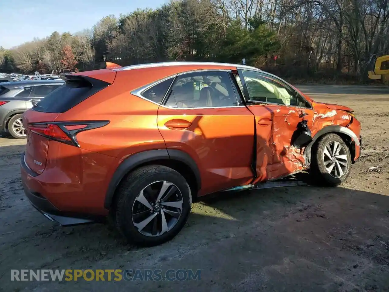 3 fotografías del automóvil dañado JTJGARDZ9L2236063 LEXUS NX 2020