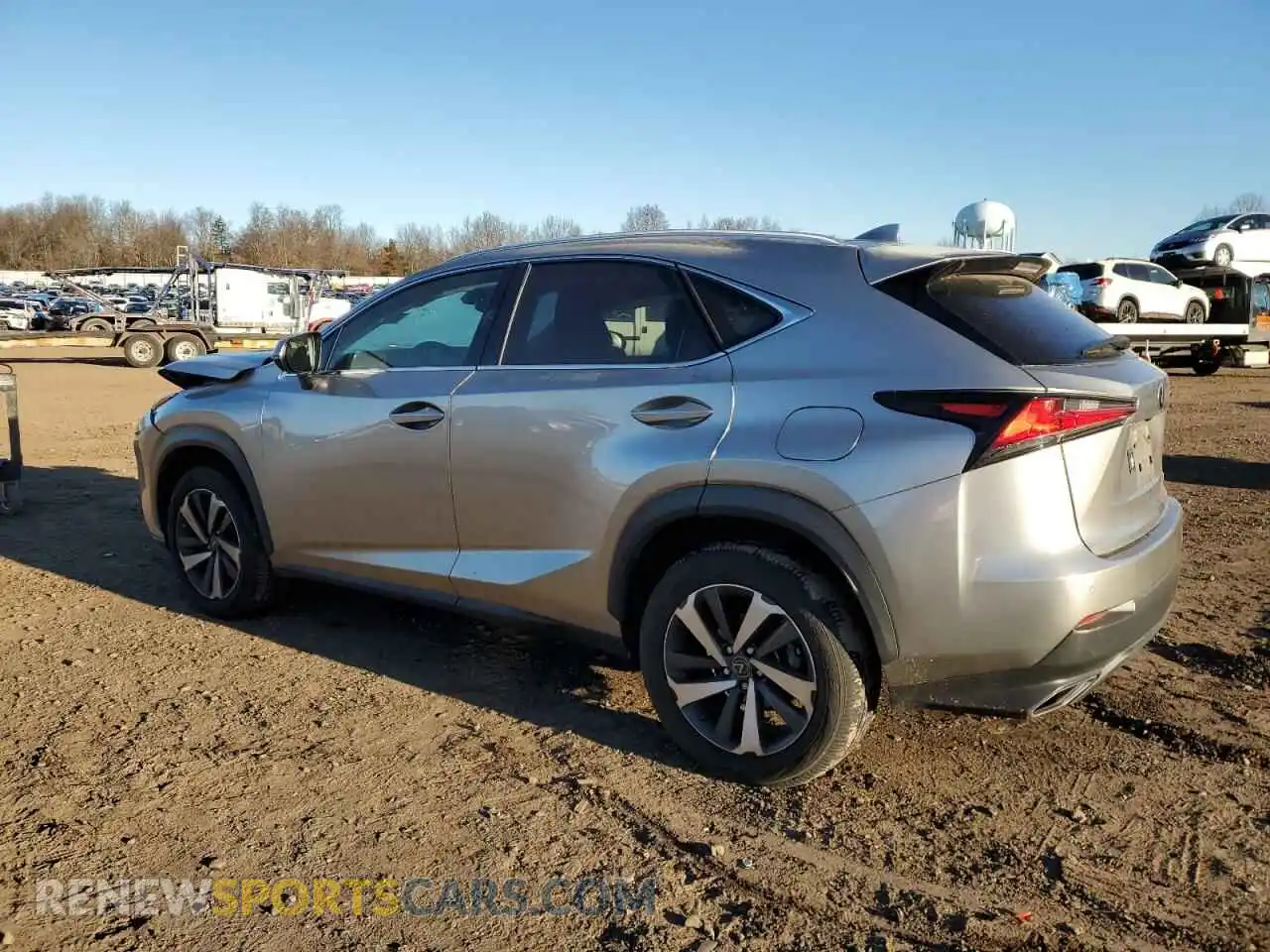 2 fotografías del automóvil dañado JTJGARDZ9L5001063 LEXUS NX 2020