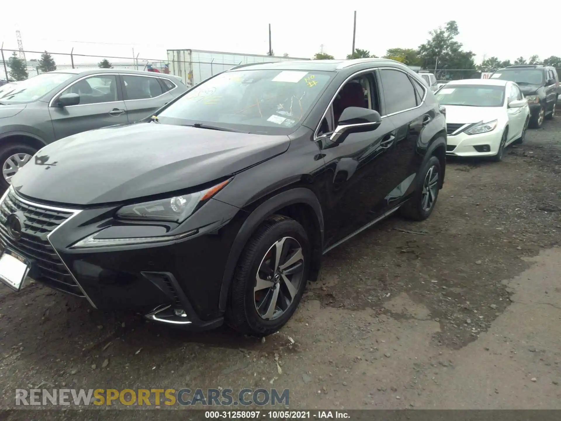2 Photograph of a damaged car JTJGARDZ9L5015870 LEXUS NX 2020