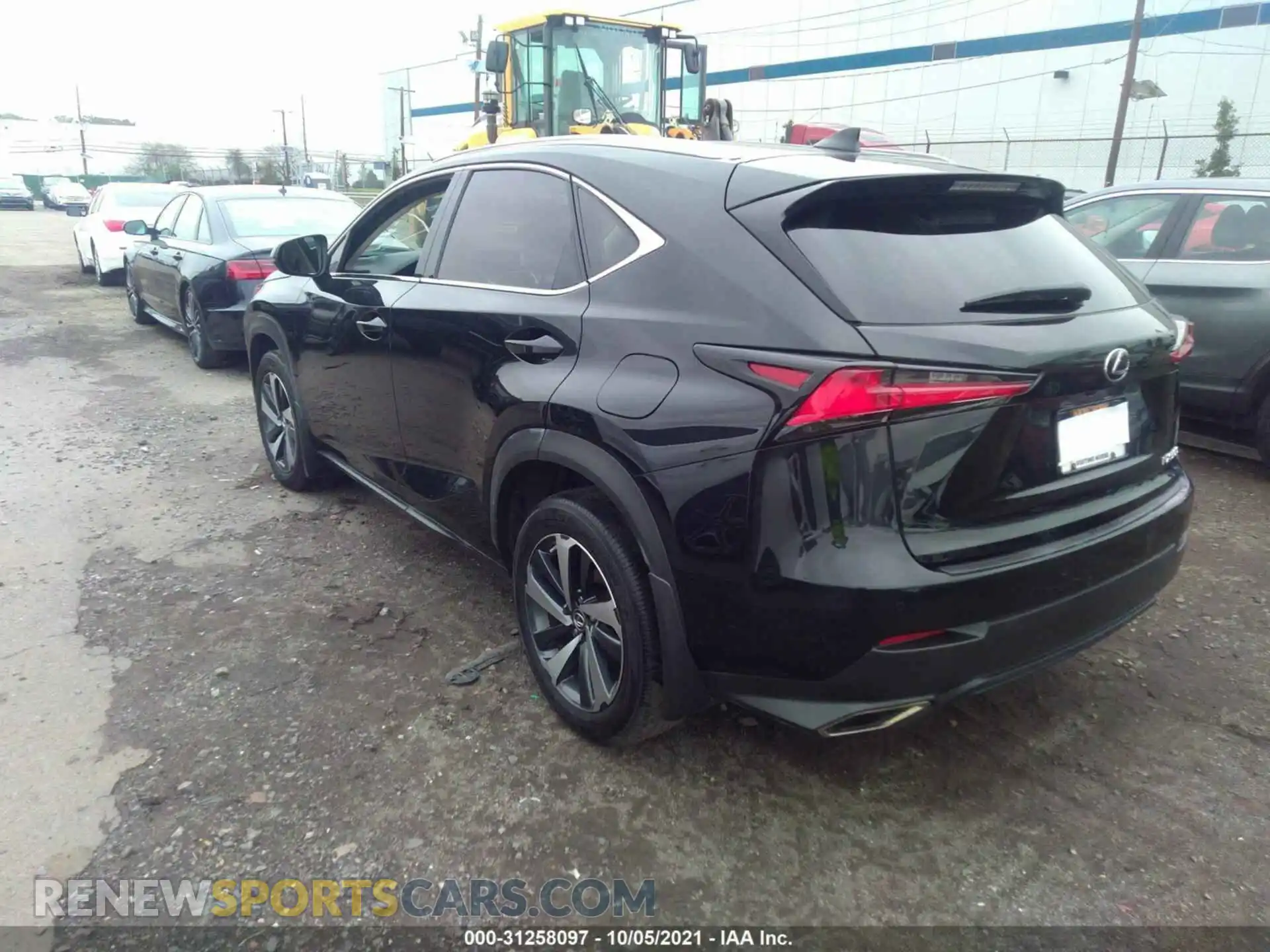 3 Photograph of a damaged car JTJGARDZ9L5015870 LEXUS NX 2020
