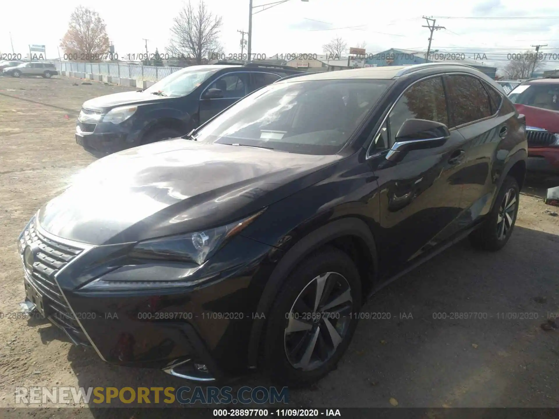 2 Photograph of a damaged car JTJGARDZXL5015554 LEXUS NX 2020