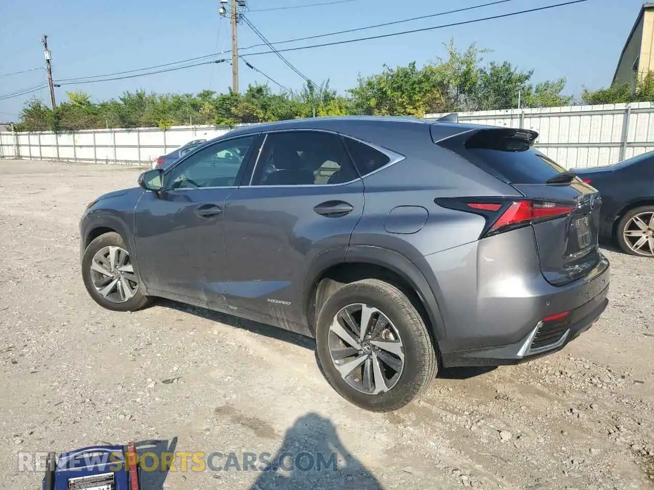 2 fotografías del automóvil dañado JTJGJRDZ4L2129065 LEXUS NX 2020