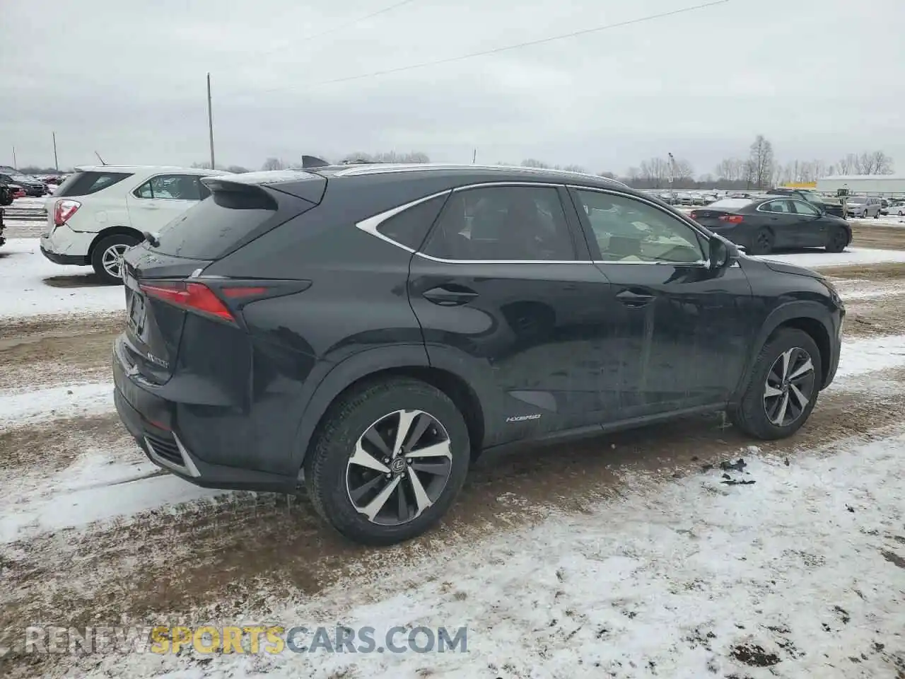 3 fotografías del automóvil dañado JTJGJRDZ4L2140115 LEXUS NX 2020