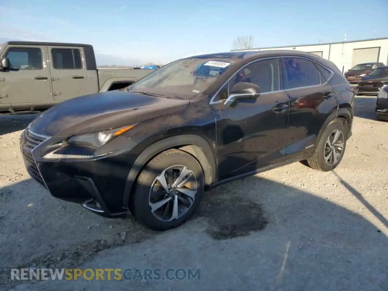 1 fotografías del automóvil dañado JTJGJRDZ5L2133271 LEXUS NX 2020