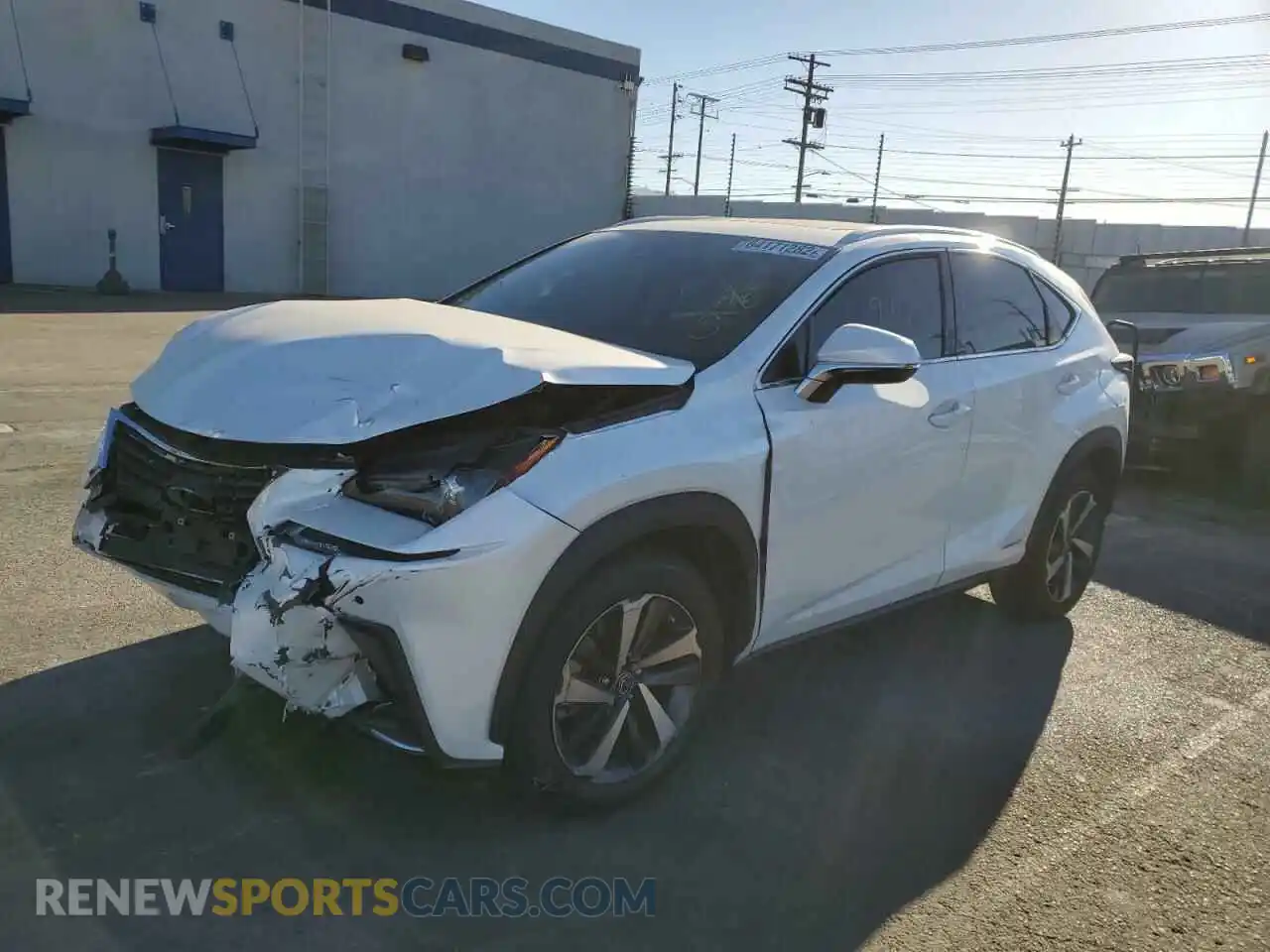 2 Photograph of a damaged car JTJGJRDZ6L5003773 LEXUS NX 2020