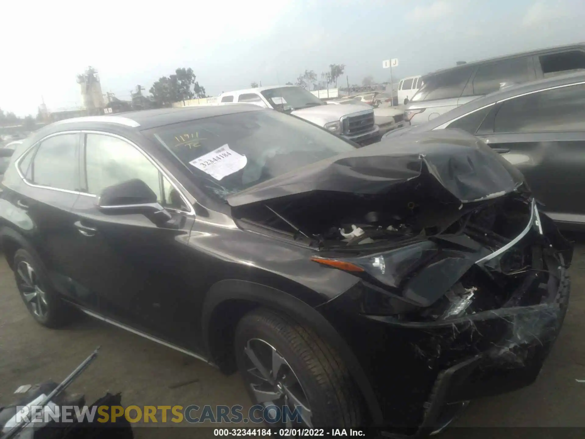 1 Photograph of a damaged car JTJHARBZ5L5014495 LEXUS NX 2020