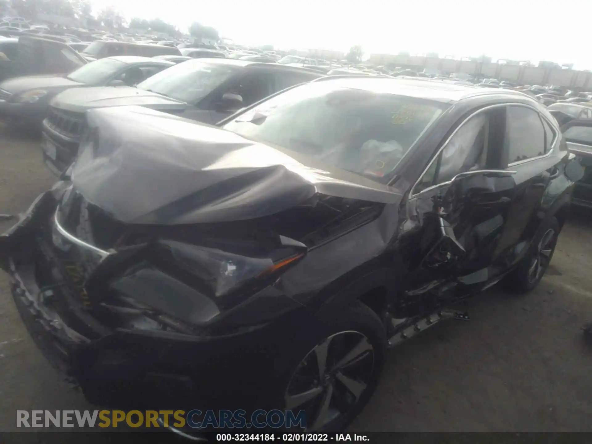 2 Photograph of a damaged car JTJHARBZ5L5014495 LEXUS NX 2020