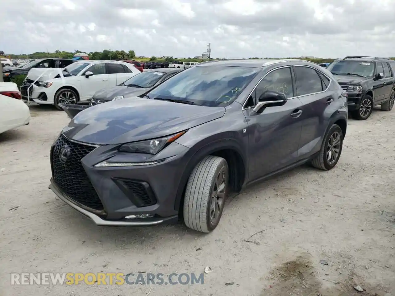 2 Photograph of a damaged car JTJJARBZ3L2178251 LEXUS NX 2020