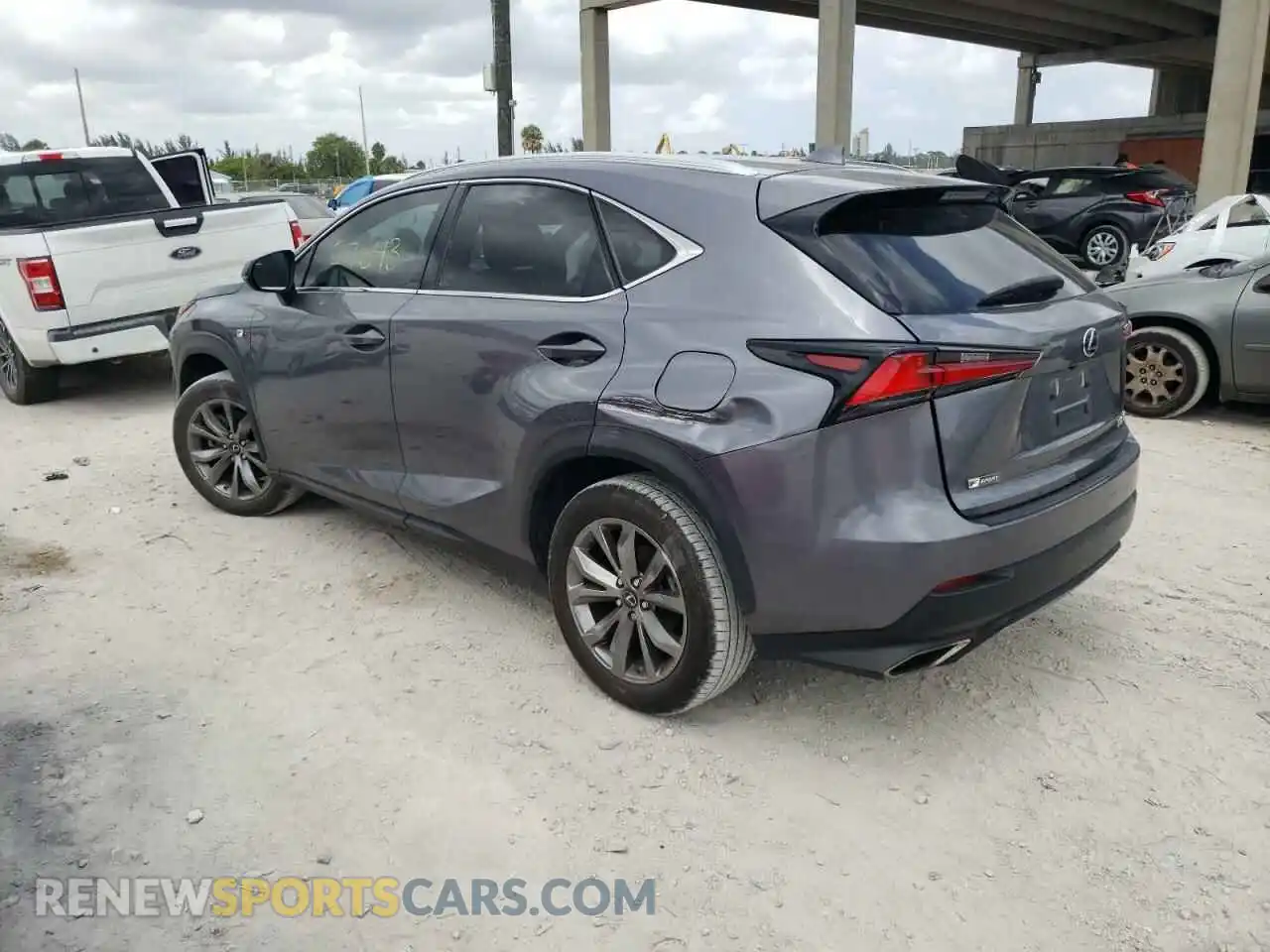 3 Photograph of a damaged car JTJJARBZ3L2178251 LEXUS NX 2020