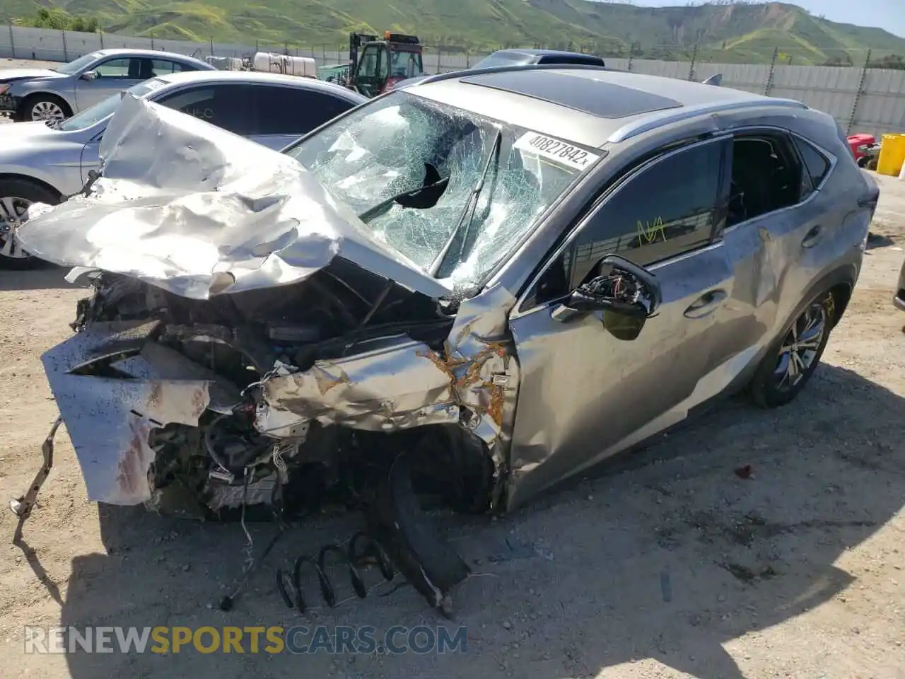 2 Photograph of a damaged car JTJSARBZ3L2159140 LEXUS NX 2020