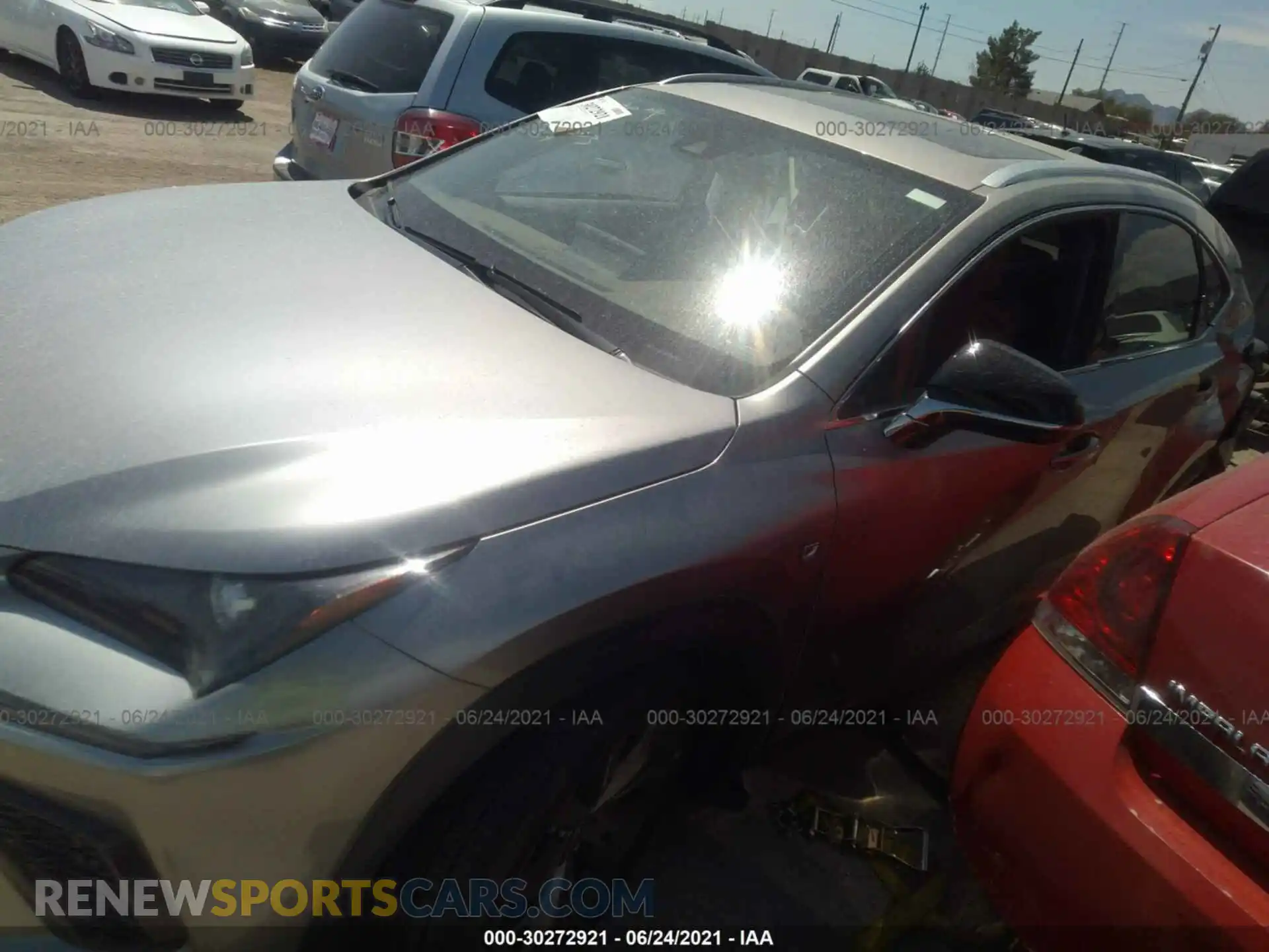 2 Photograph of a damaged car JTJSARBZ5L5006628 LEXUS NX 2020