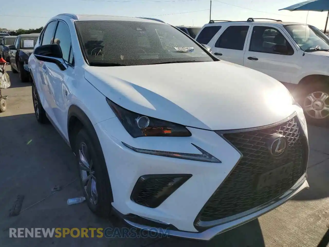 1 Photograph of a damaged car JTJSARBZ7L5002516 LEXUS NX 2020