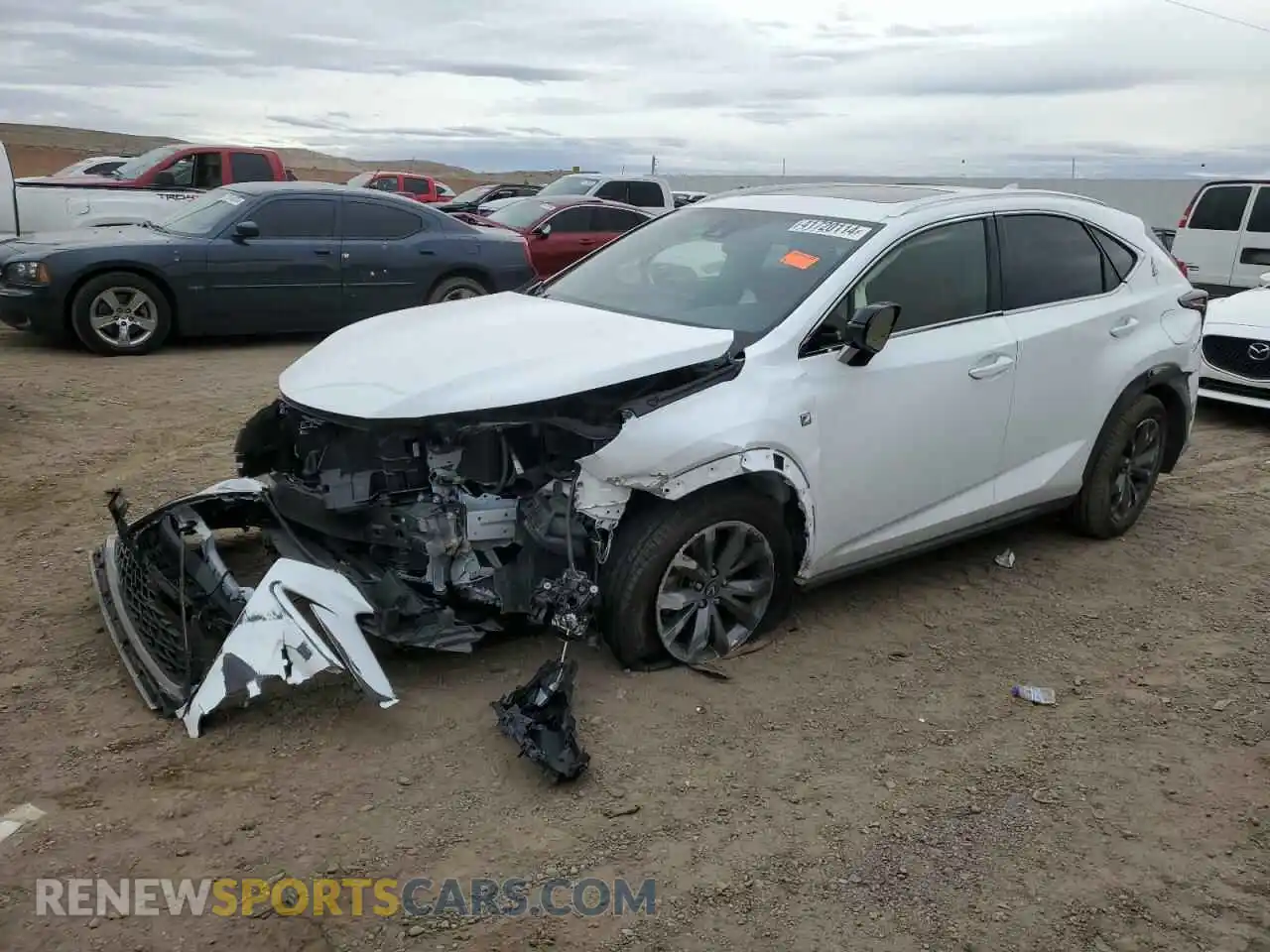 1 fotografías del automóvil dañado JTJSARBZ8L2172238 LEXUS NX 2020