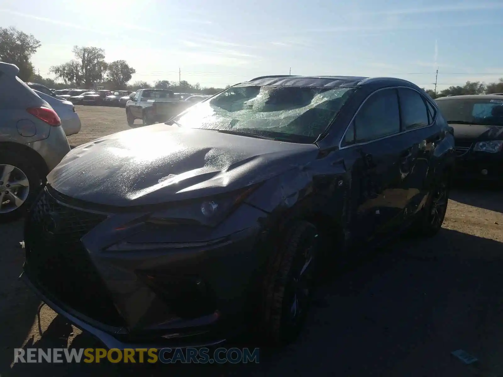 2 Photograph of a damaged car JTJSARBZ9L2166352 LEXUS NX 2020