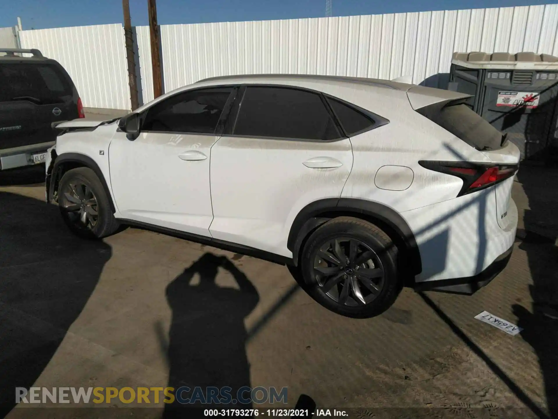 3 Photograph of a damaged car JTJSARBZ9L2173043 LEXUS NX 2020