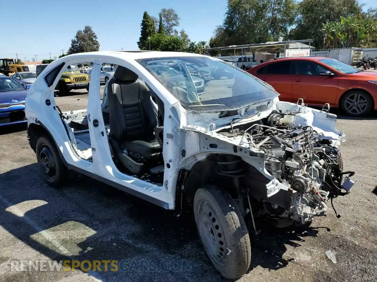 1 Photograph of a damaged car JTJSARBZ9L5006194 LEXUS NX 2020