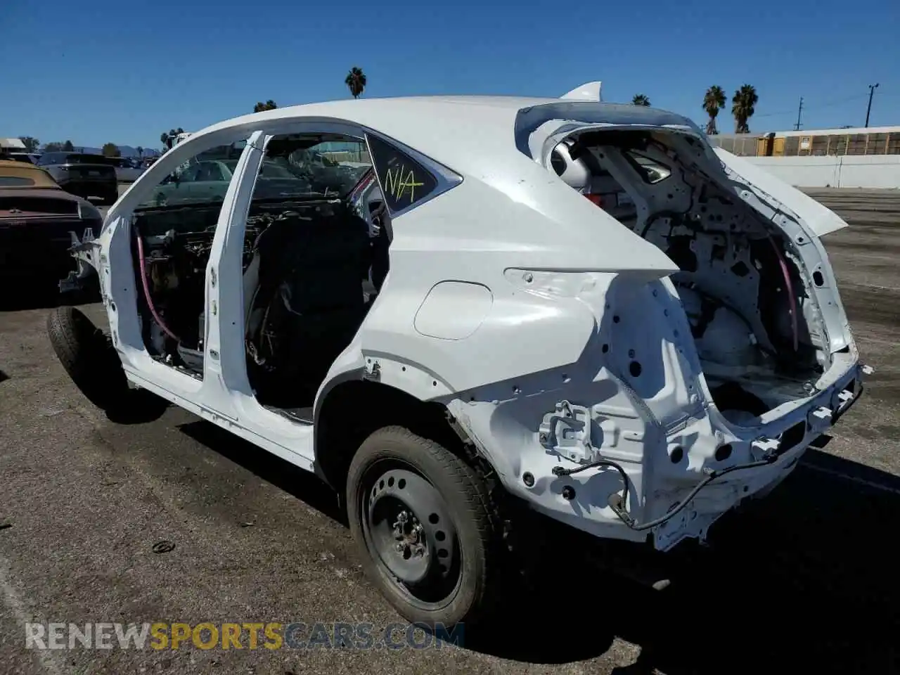 3 Photograph of a damaged car JTJSARBZ9L5006194 LEXUS NX 2020