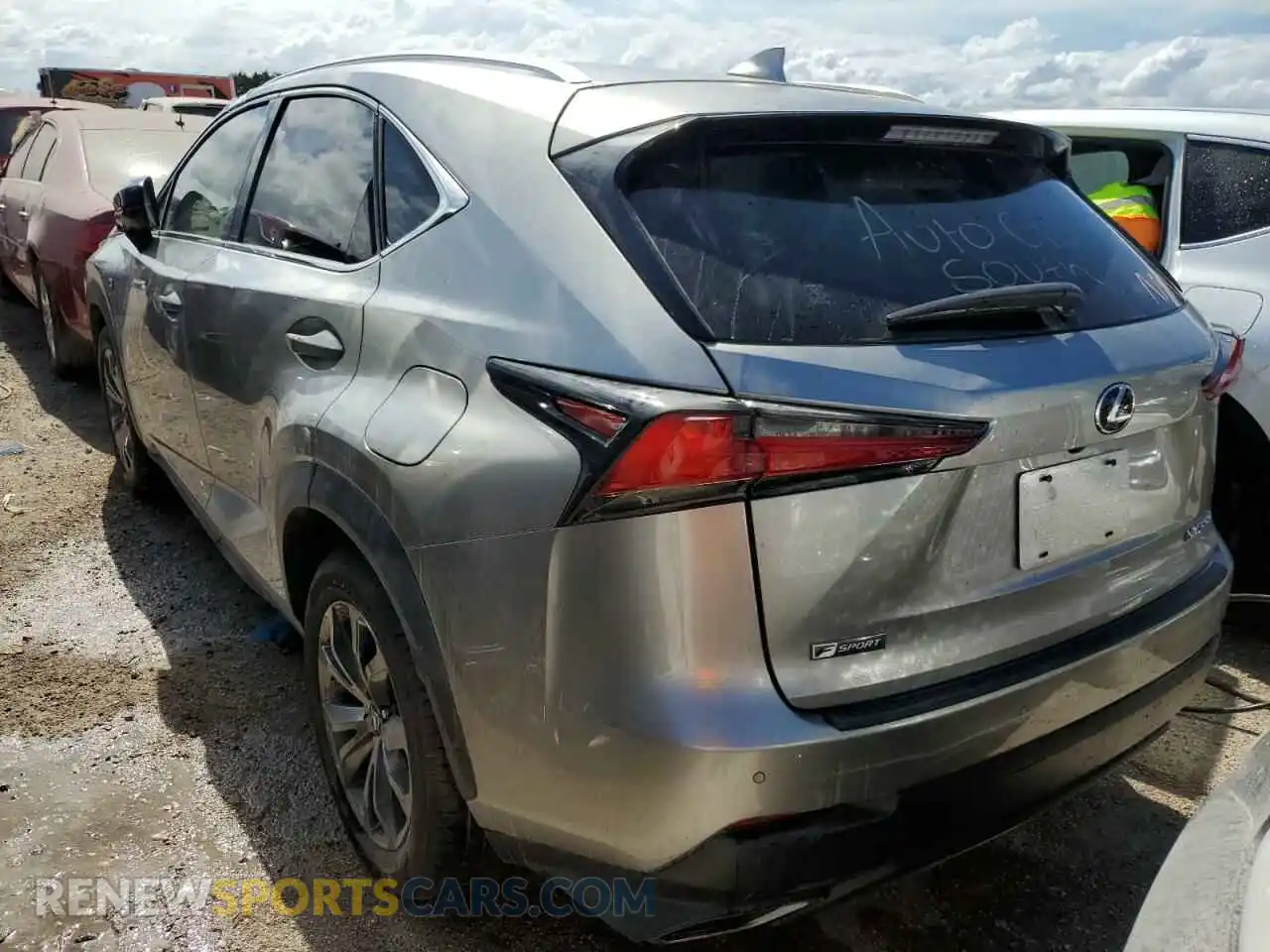 3 Photograph of a damaged car JTJSARBZXL2172676 LEXUS NX 2020