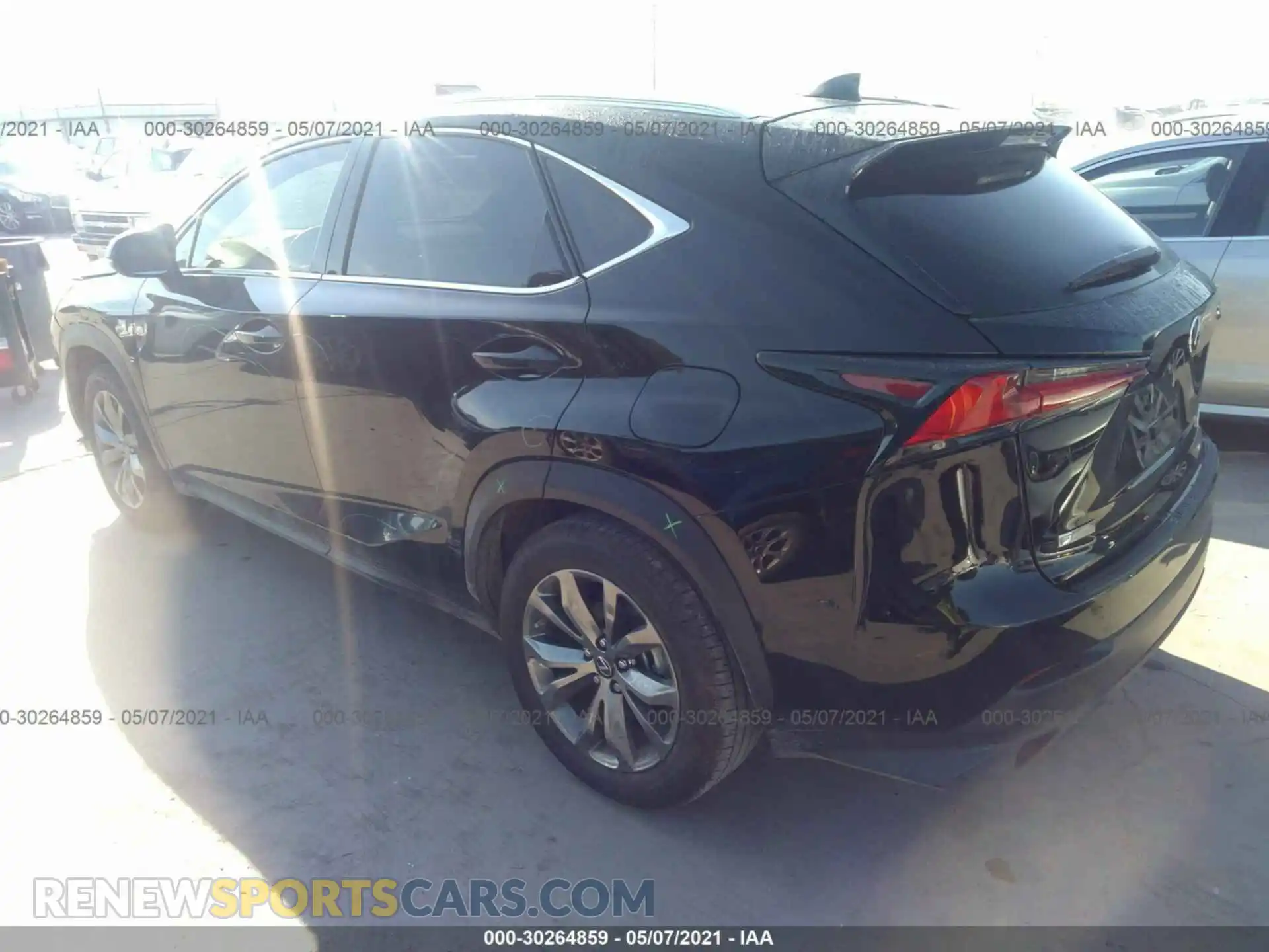 3 Photograph of a damaged car JTJSARBZXL2174766 LEXUS NX 2020