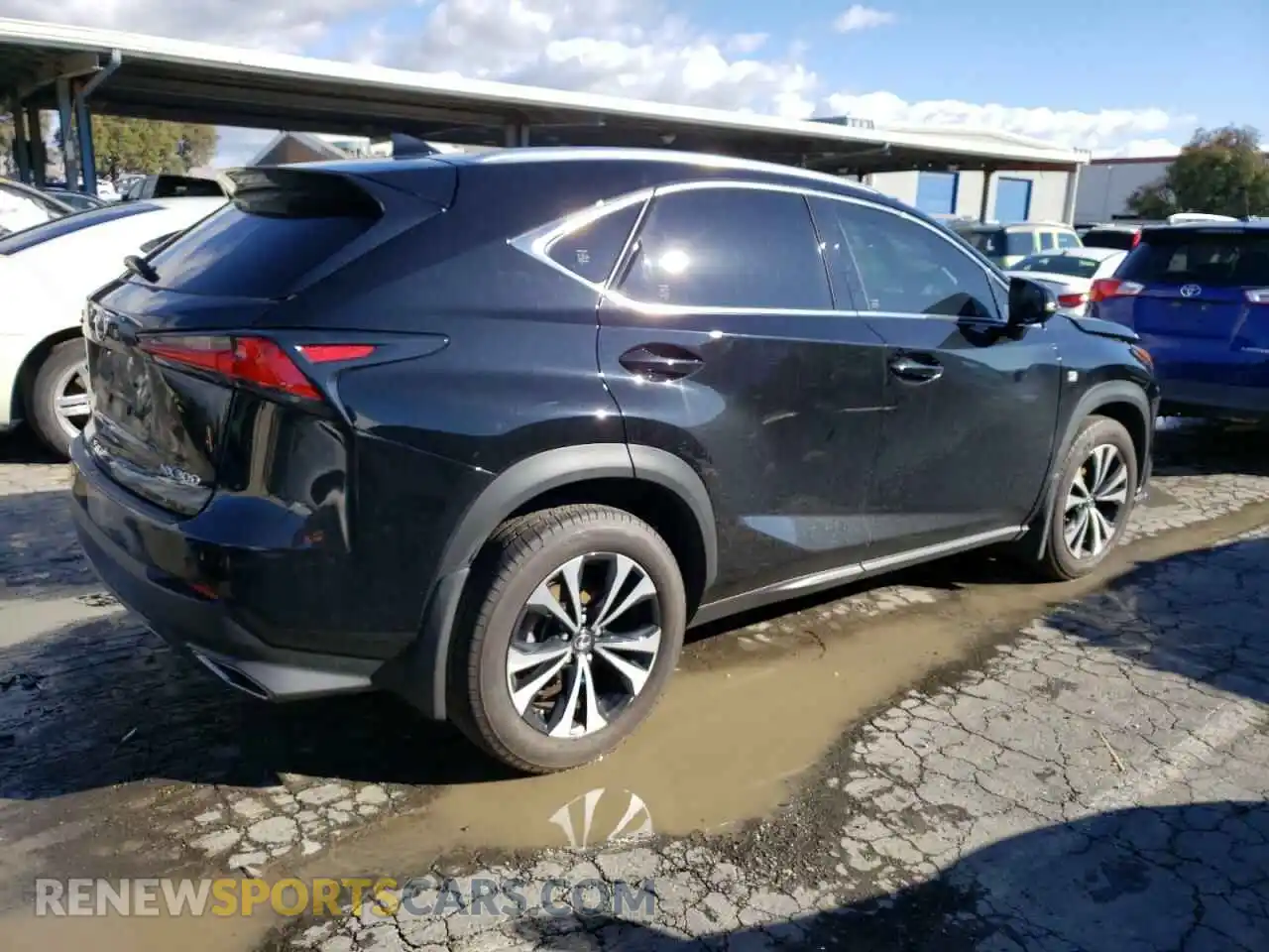 3 fotografías del automóvil dañado JTJSARDZ0L2234972 LEXUS NX 2020