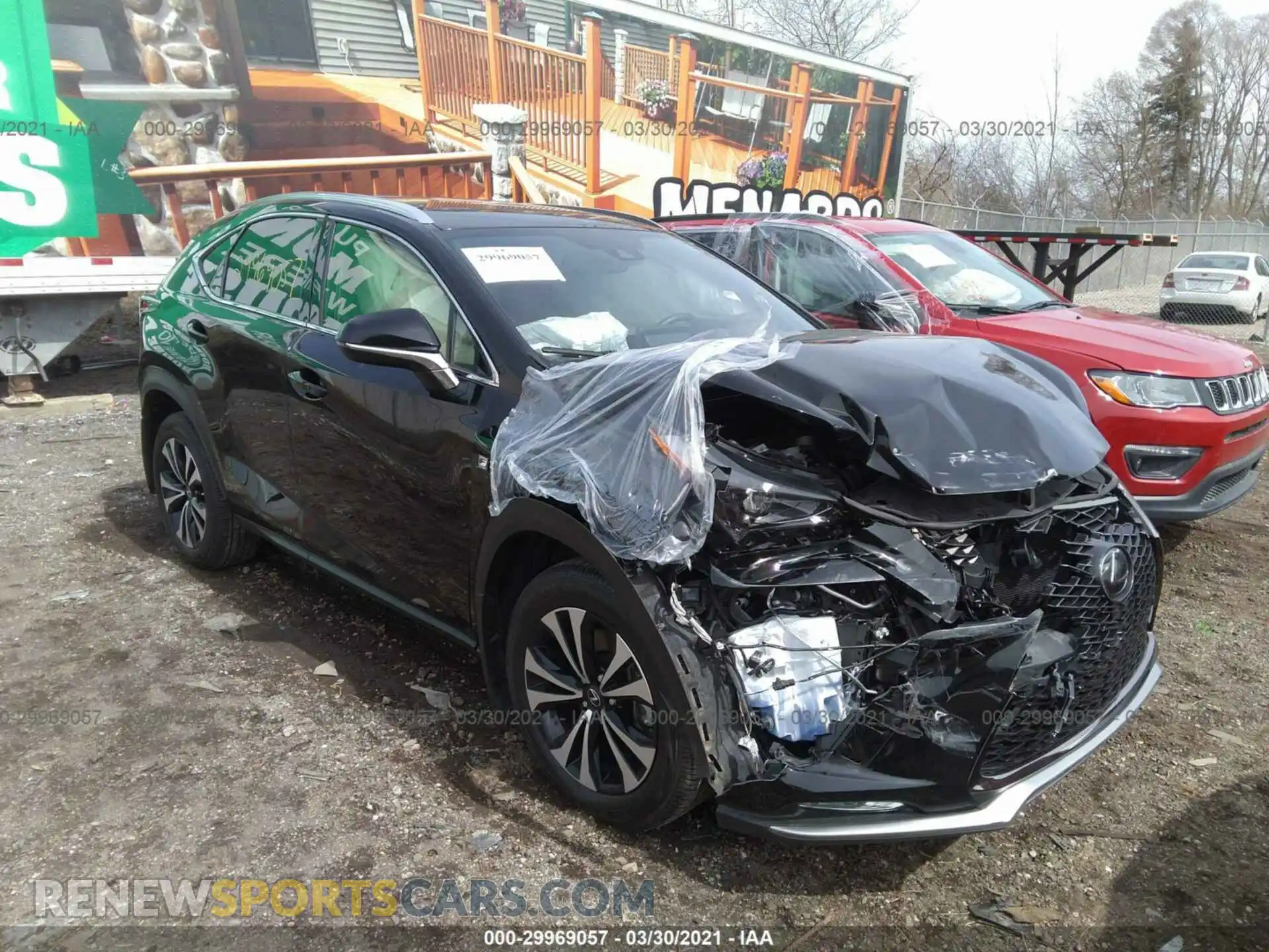 1 fotografías del automóvil dañado JTJSARDZ0L5012737 LEXUS NX 2020