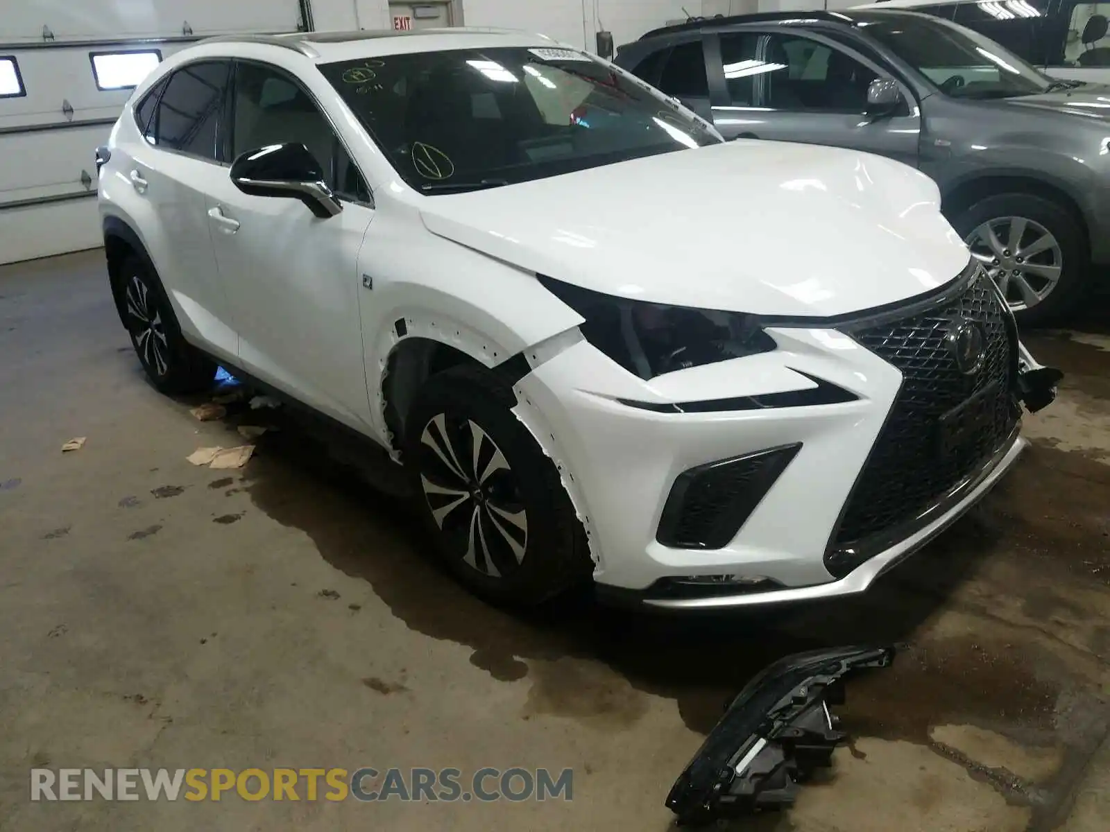 1 Photograph of a damaged car JTJSARDZ0L5015041 LEXUS NX 2020