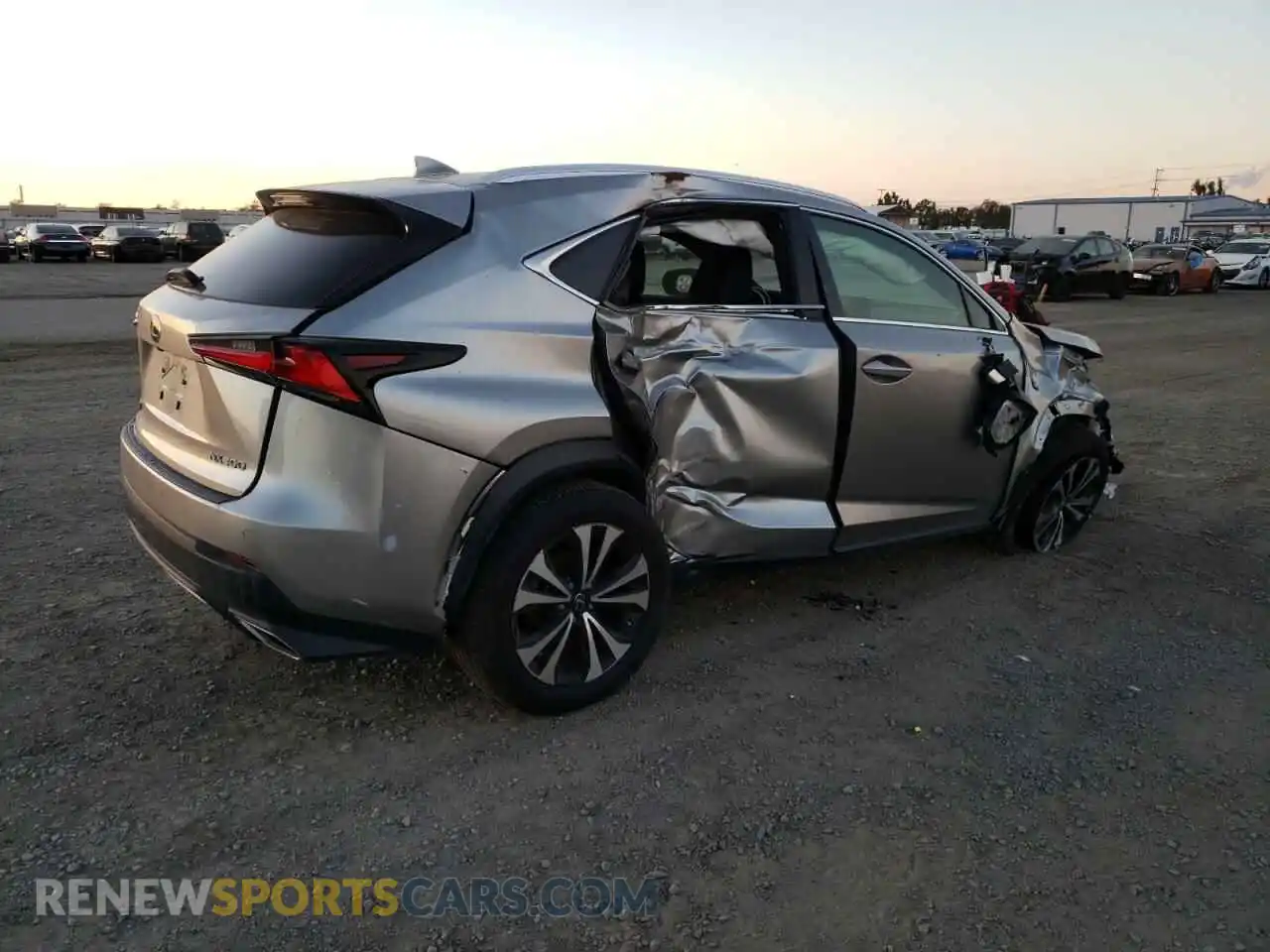 3 fotografías del automóvil dañado JTJSARDZ1L5002217 LEXUS NX 2020