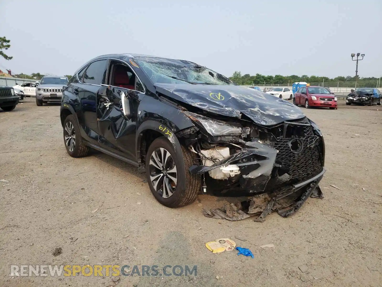 1 Photograph of a damaged car JTJSARDZ4L2226714 LEXUS NX 2020
