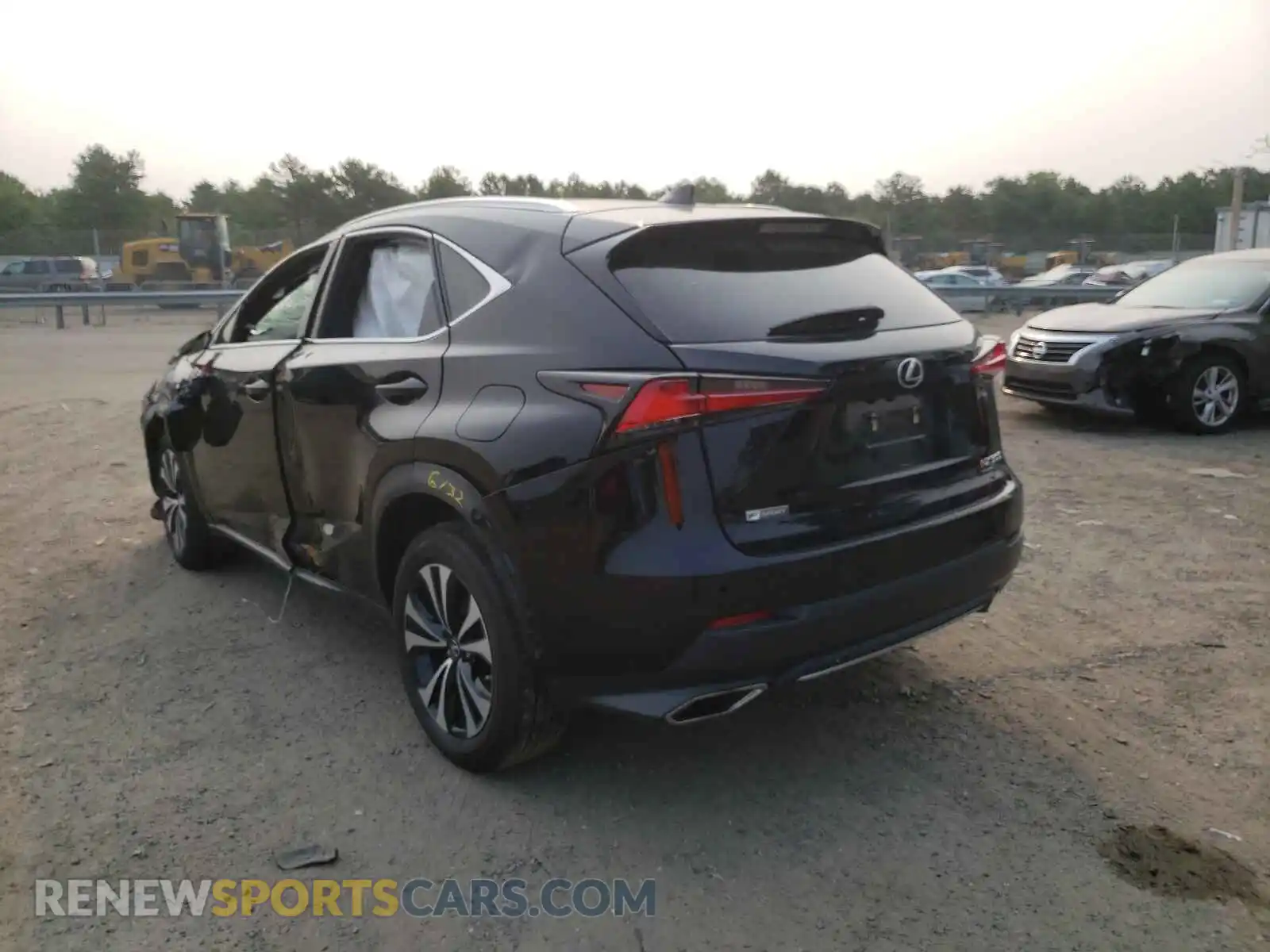 3 Photograph of a damaged car JTJSARDZ4L2226714 LEXUS NX 2020