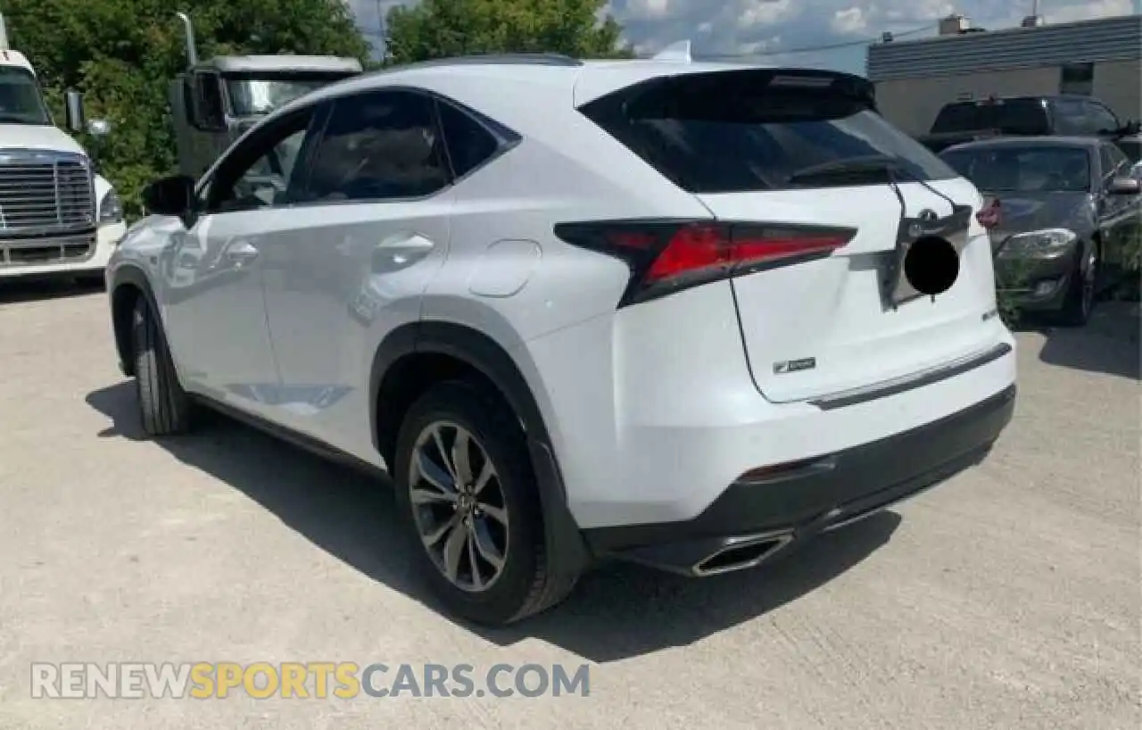 3 Photograph of a damaged car JTJSARDZ9L5001591 LEXUS NX 2020