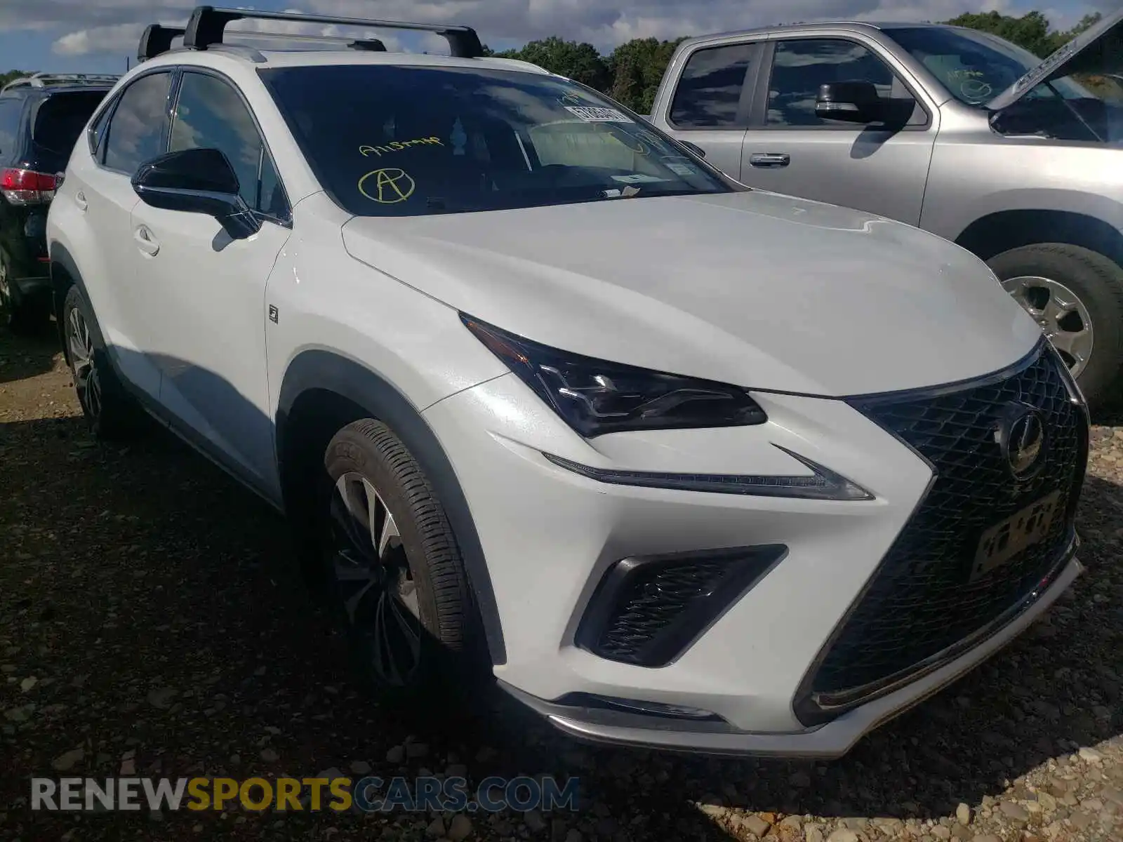 1 Photograph of a damaged car JTJSARDZXL5012955 LEXUS NX 2020