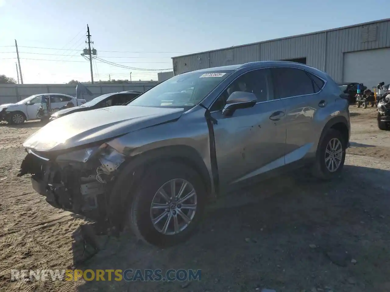 1 Photograph of a damaged car JTJDARBZ0M2190775 LEXUS NX 2021